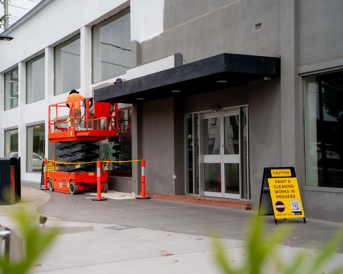 Experienced painters working on exterior surfaces in Brunswick